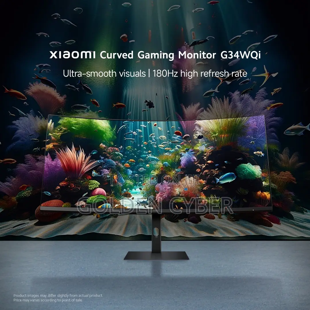 Xiaomi G34WQi Ultrawide Gaming Monitor 34 Inch - WQHD 180Hz