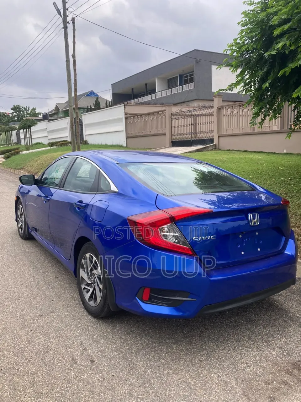 Honda Civic 2016 Blue