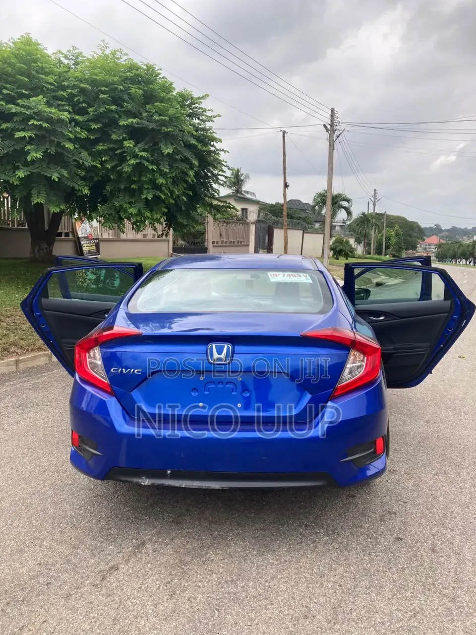 Honda Civic 2016 Blue