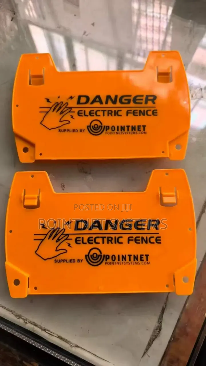 PointNet Electric Fence Danger Warning Sign