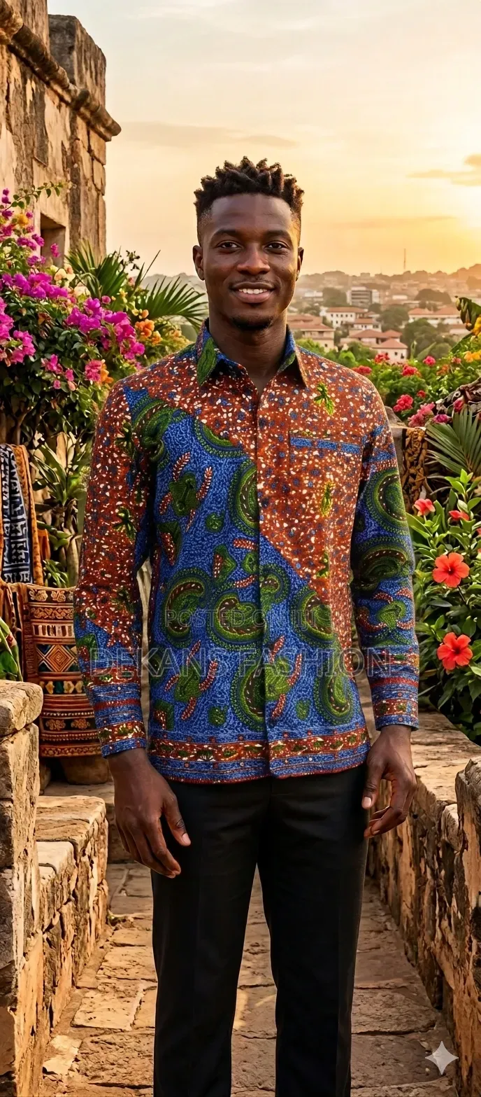 African Prints Shirts