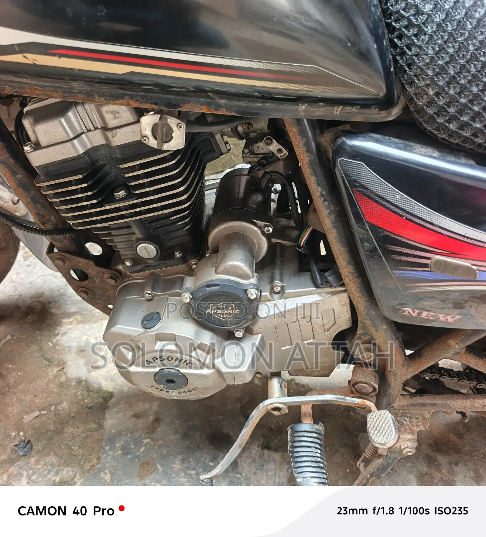 Haojue HJ125-8K 2020 Black