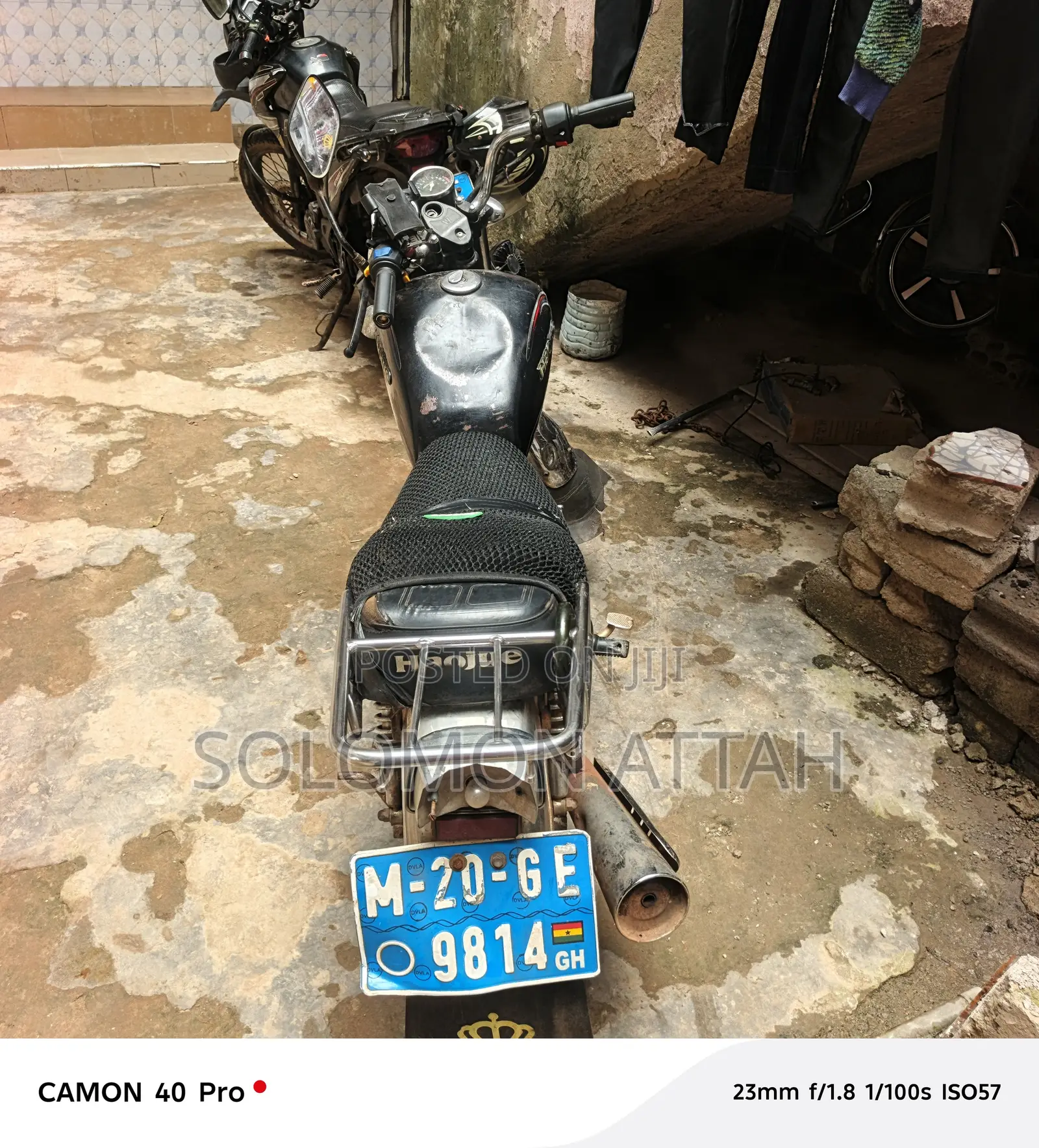 Haojue HJ125-8K 2020 Black