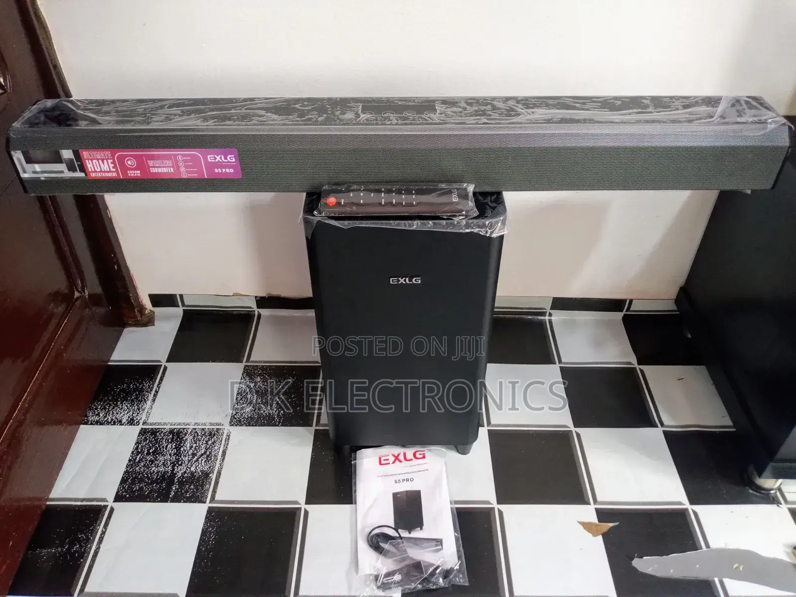 Deep Bass Excellent LG S5 Pro TV Soundbar