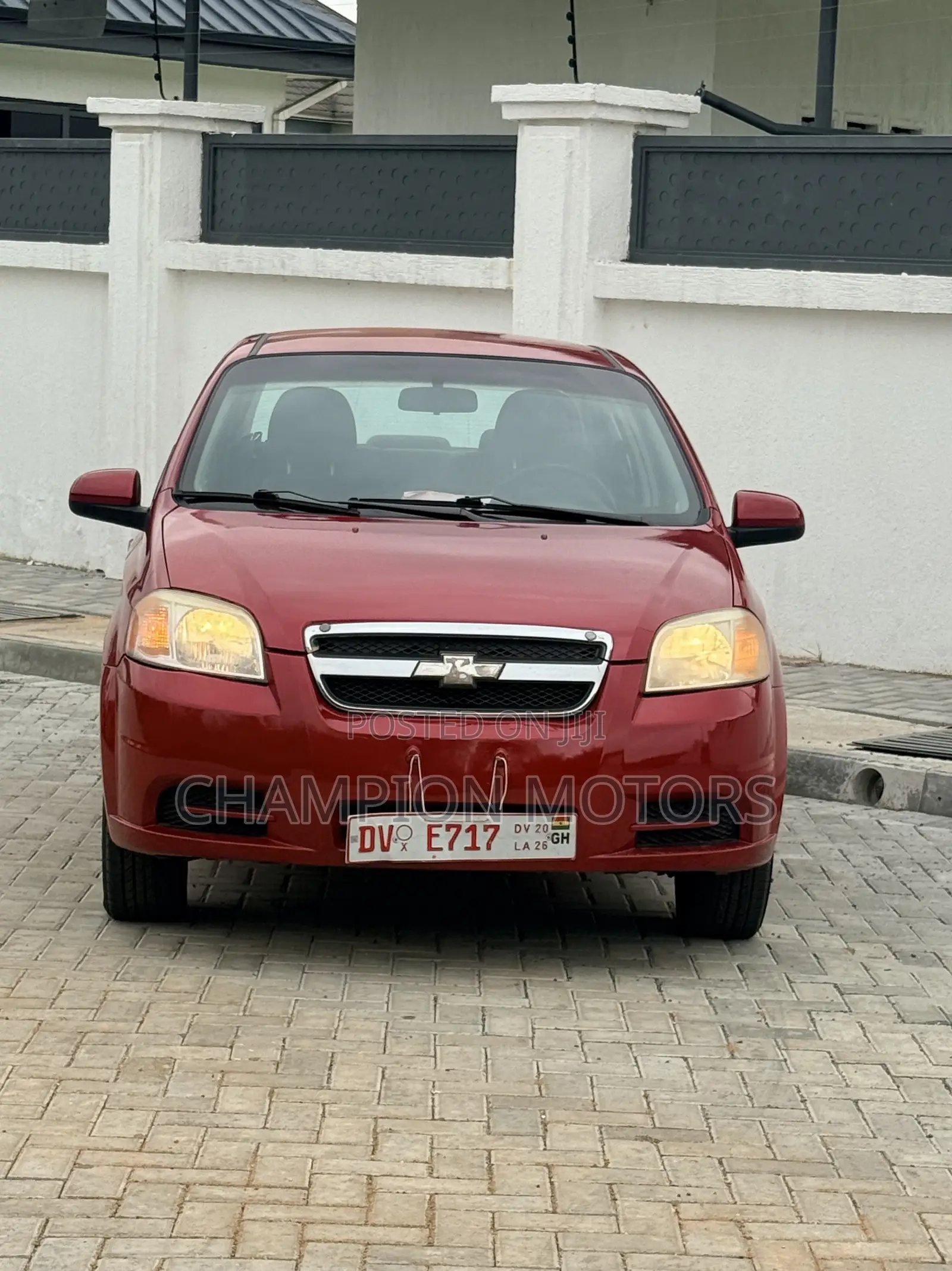 Chevrolet Aveo 2010 Red