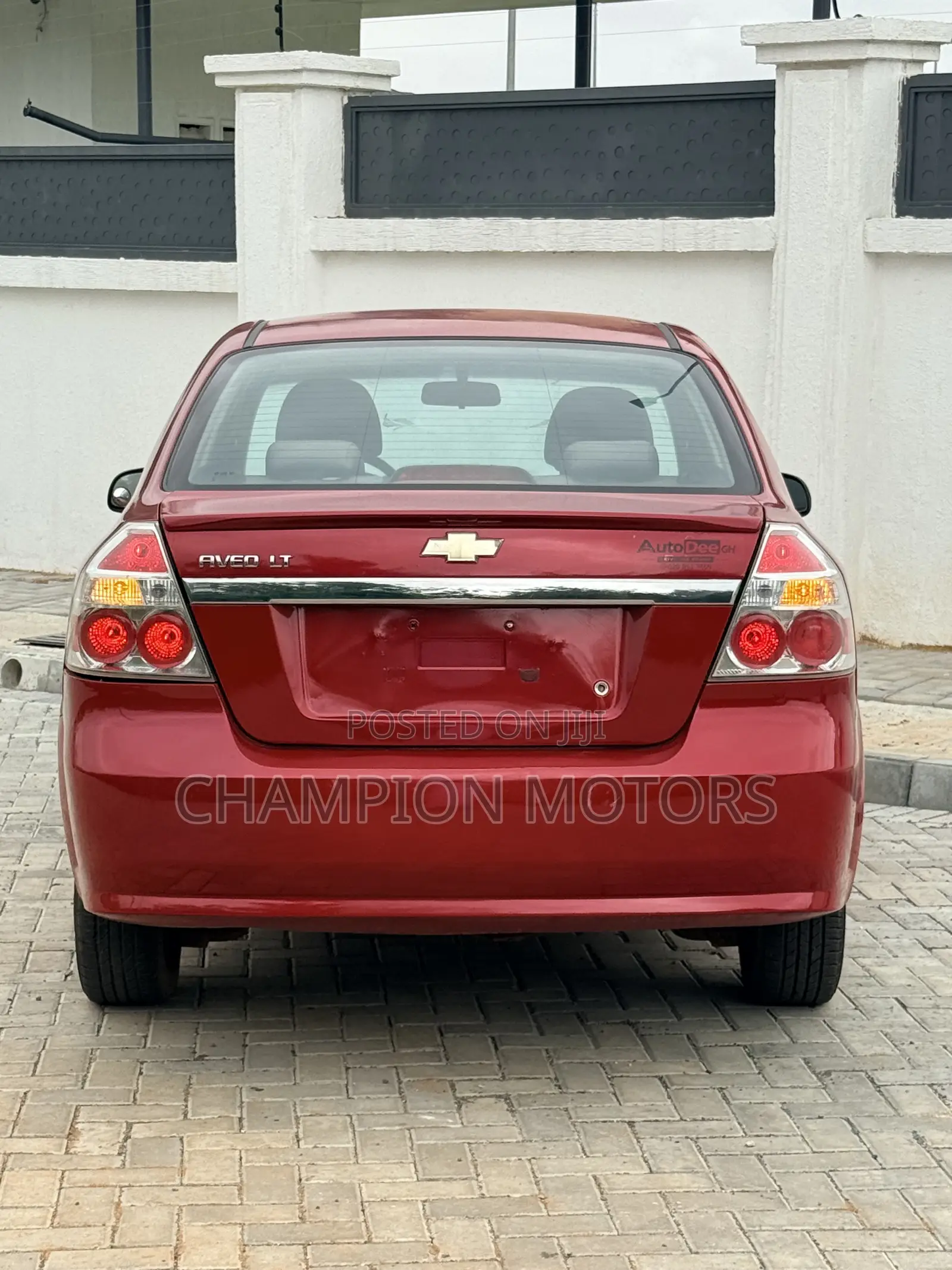 Chevrolet Aveo 2010 Red