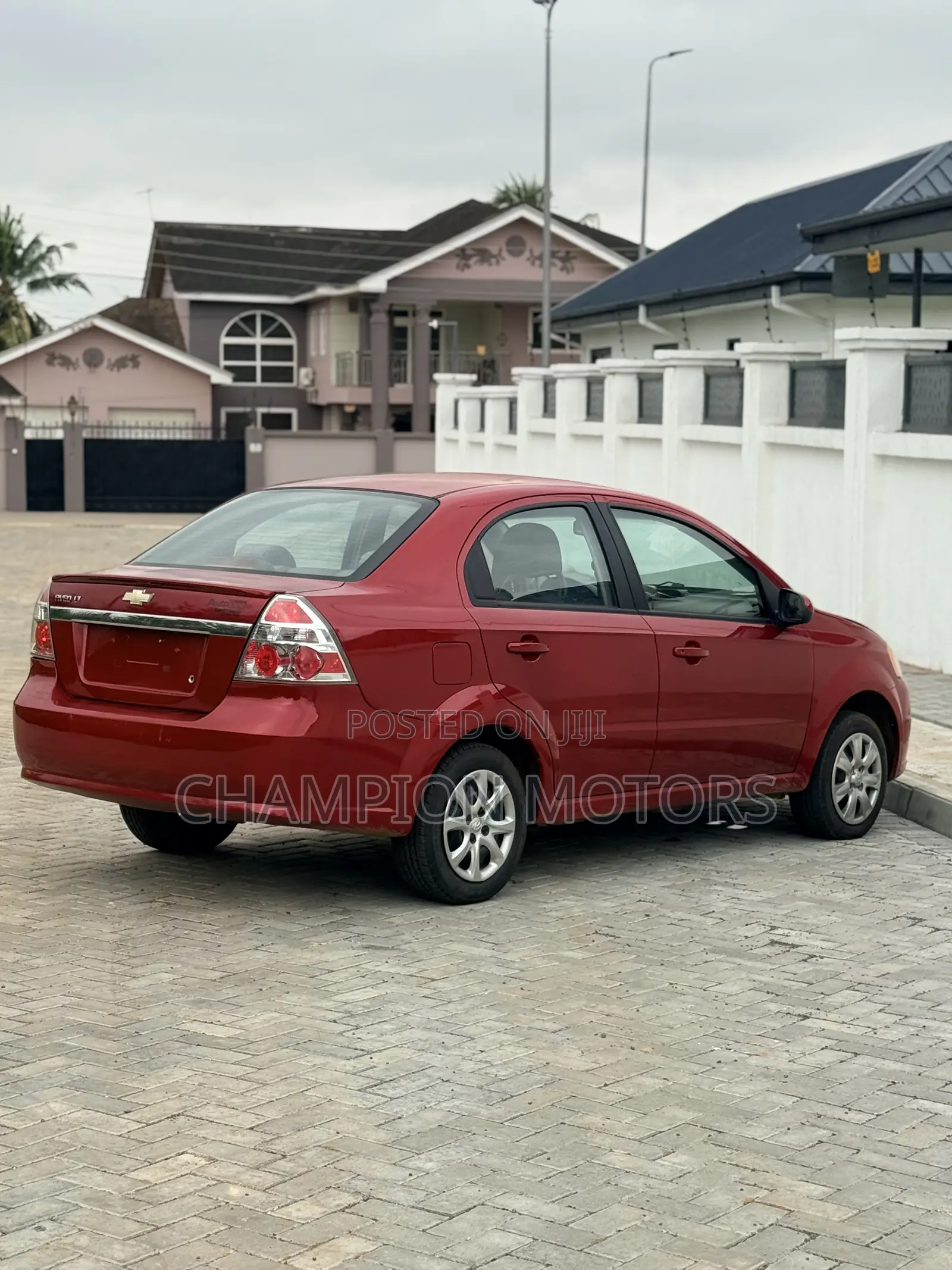 Chevrolet Aveo 2010 Red
