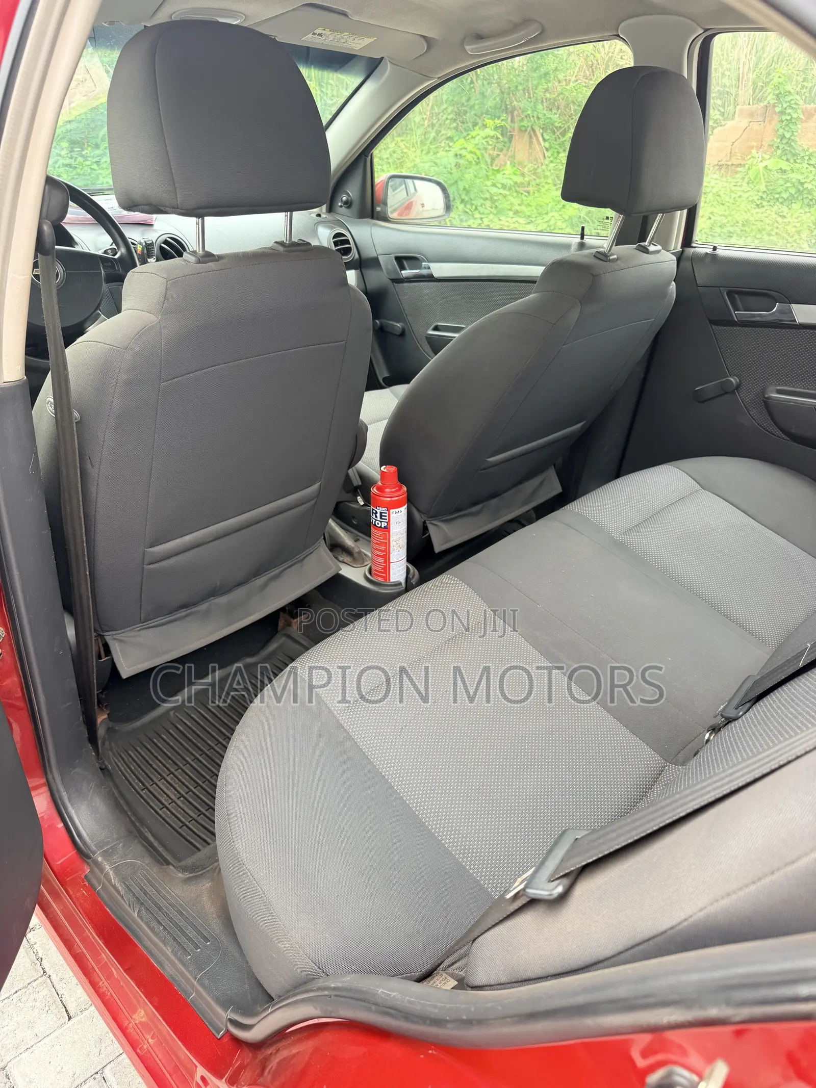Chevrolet Aveo 2010 Red
