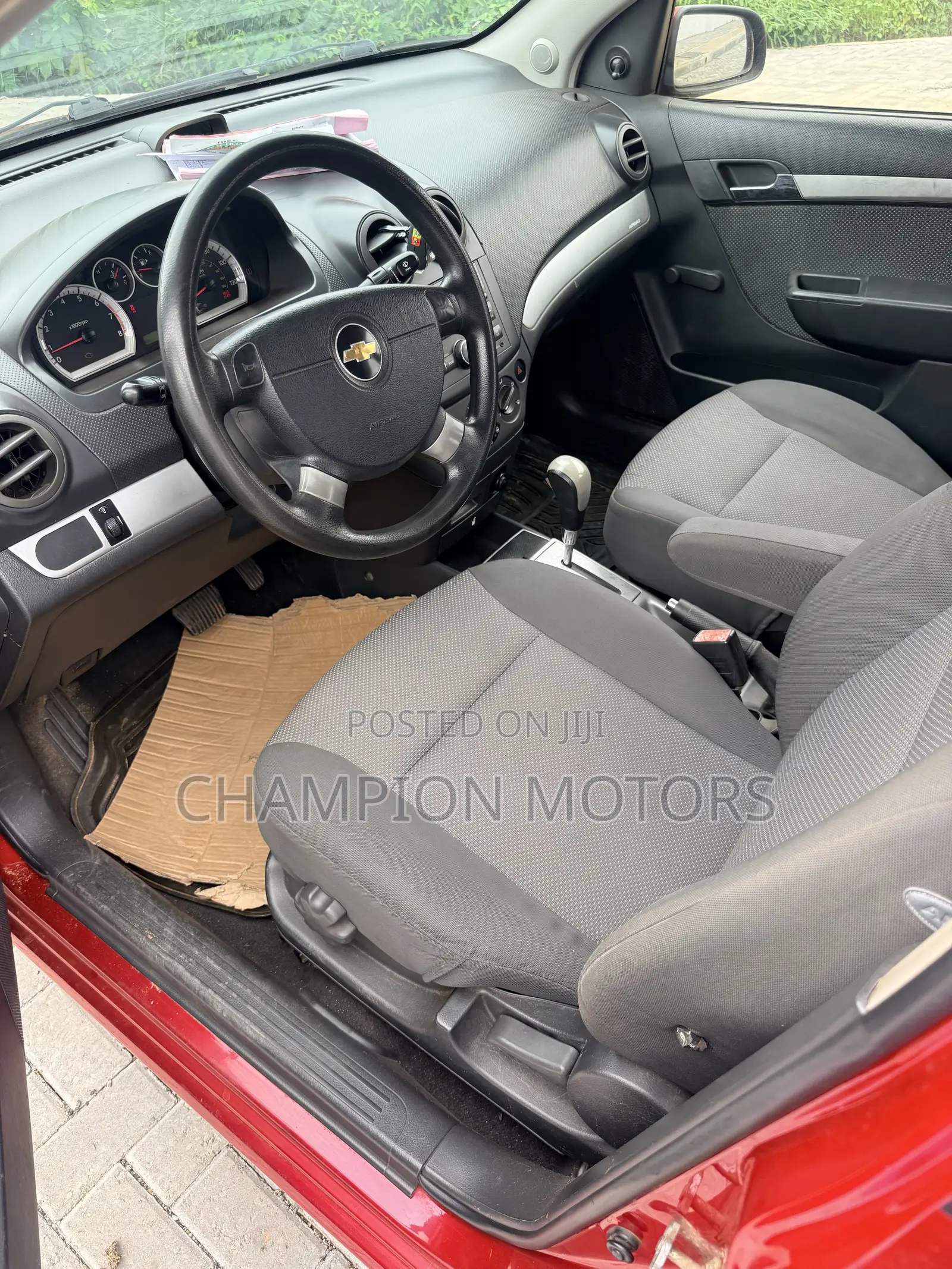 Chevrolet Aveo 2010 Red
