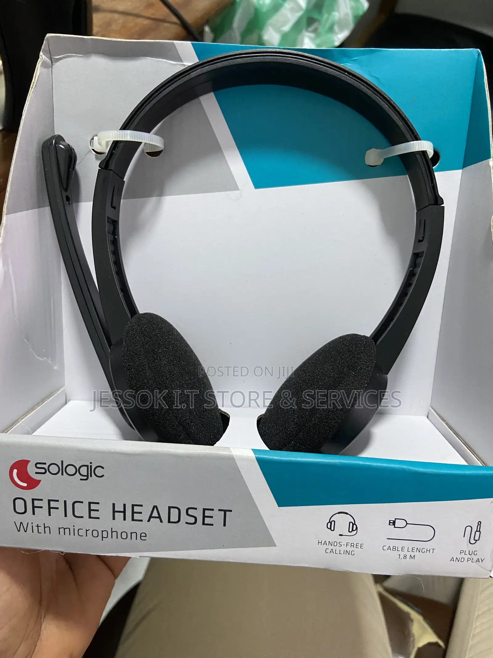 Sologic Office Headset With Microphone