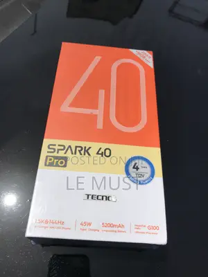 New Tecno Spark 40 Pro 256 GB Blue