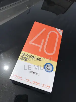 New Tecno Spark 40 Pro 256 GB Blue