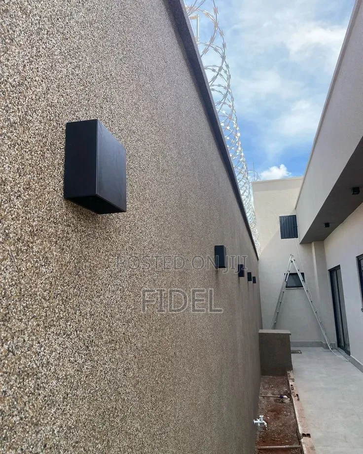 Interior and Exterior Wall Stone Plaster