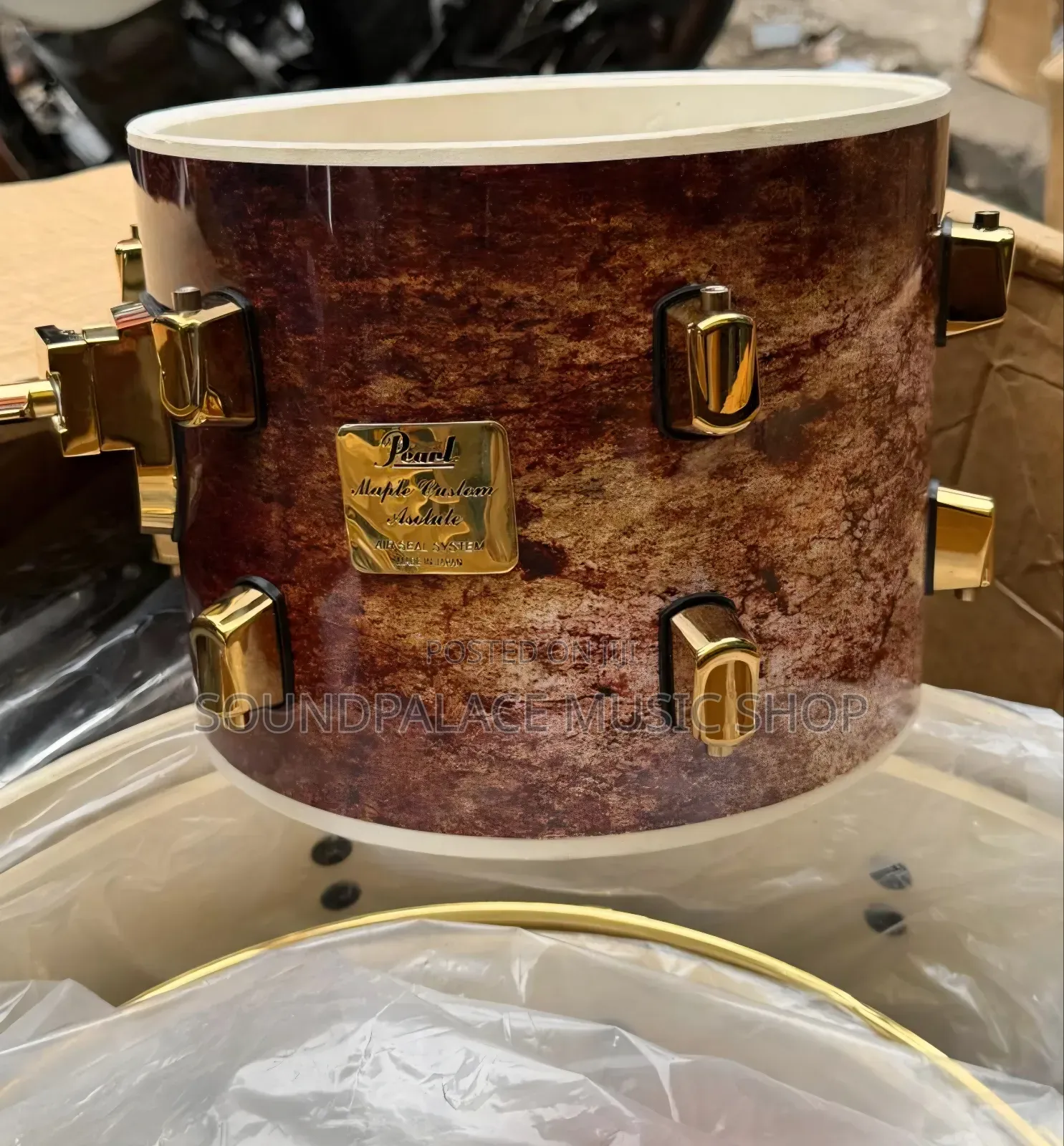 Pearl Maple Custom Absolute 5set Drums