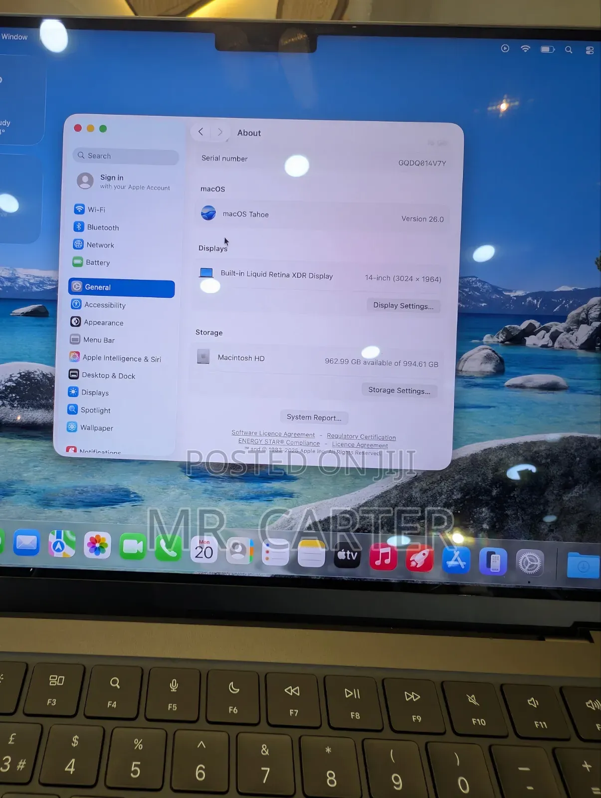 New Laptop Apple MacBook Pro 2025 M5 16GB Apple M5 SSD 1T
