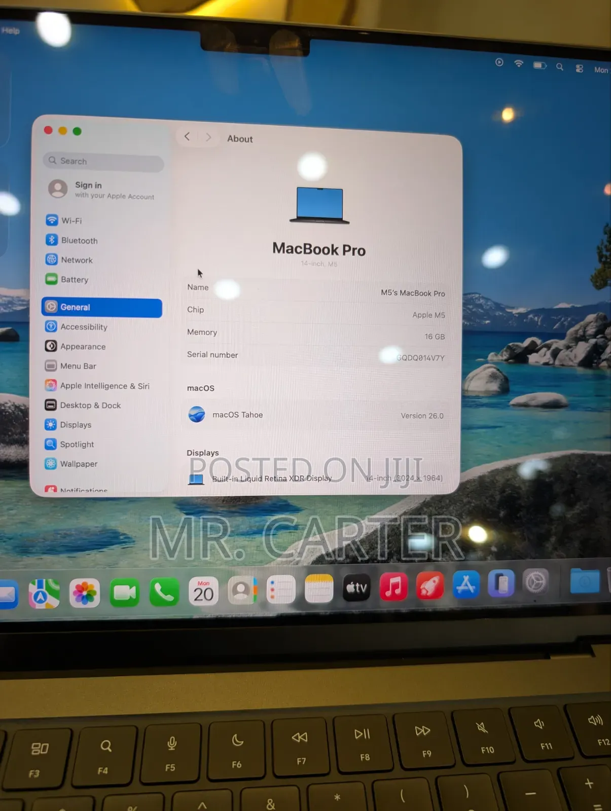 New Laptop Apple MacBook Pro 2025 M5 16GB Apple M5 SSD 1T