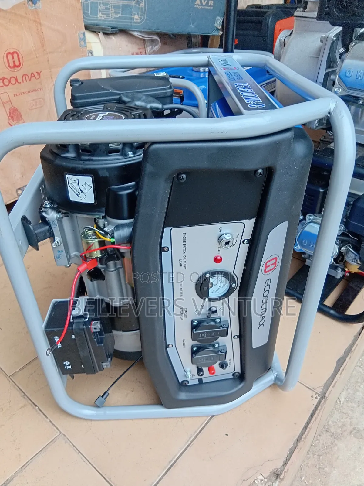 Ecoolmax 7.5kVA Petrol Generator – Fast Key Start 7.5kva