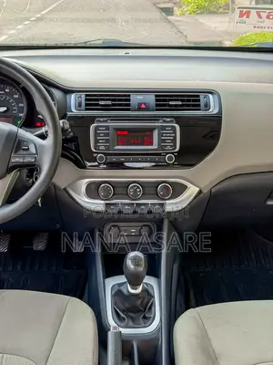 Kia Rio LX 4dr Hatchback (1.6L 4cyl 6M) 2015 White