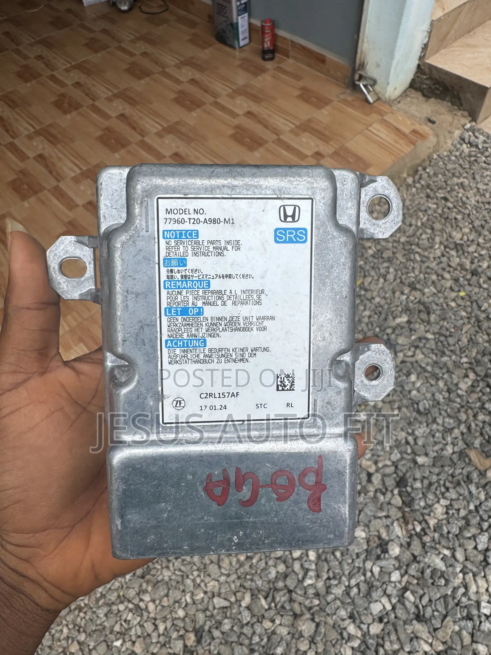 2022-2025 Honda Civic Airbag Control Board Unit SRS(77960-T20-A980-M1)