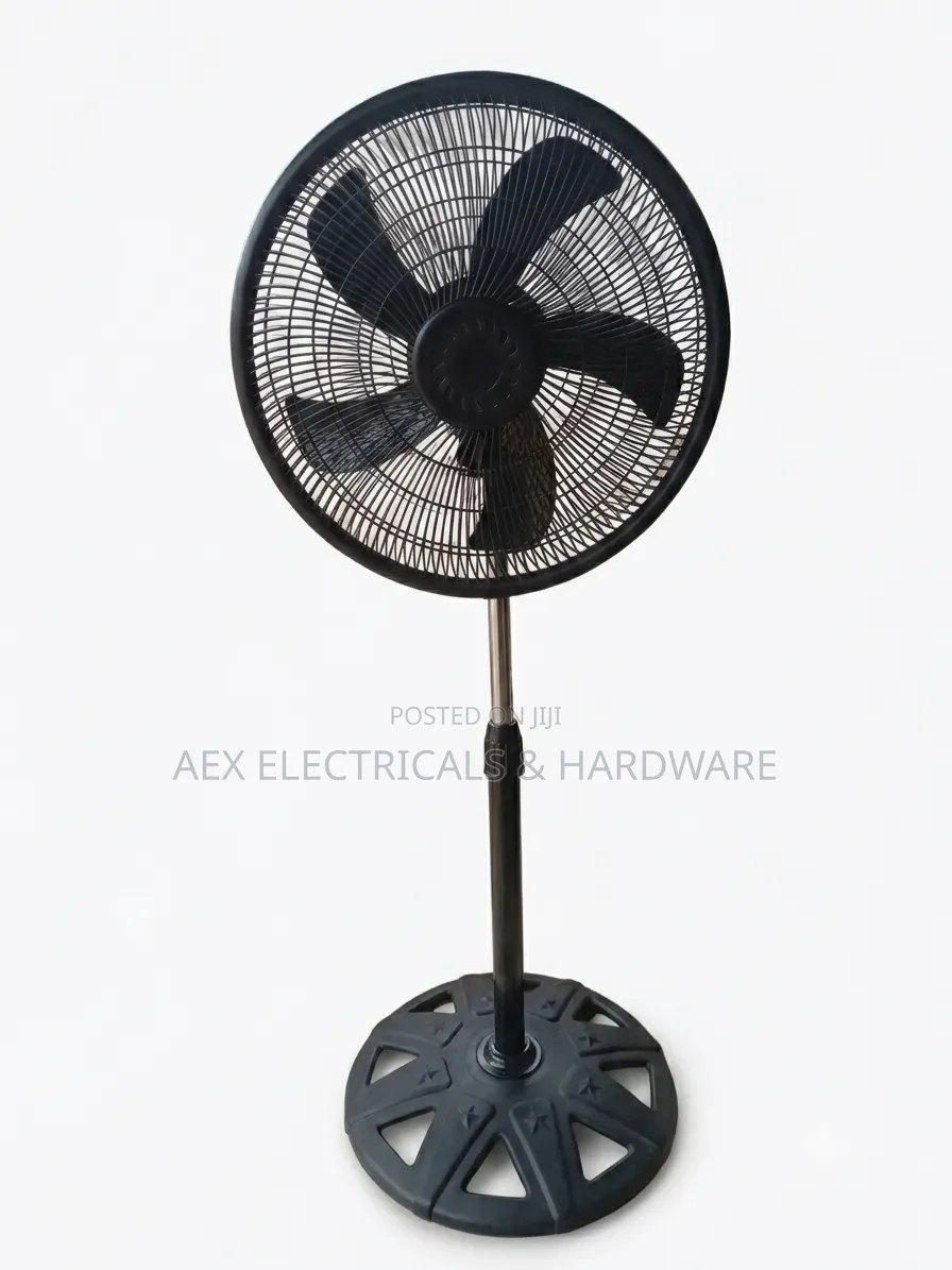 BULL 18" B1845 Standing Fan – 5 Blade, High Speed, Oscillating