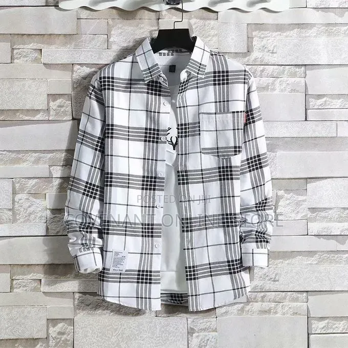 Men’s 2 - Piece Long Sleeve Plaid Shirts