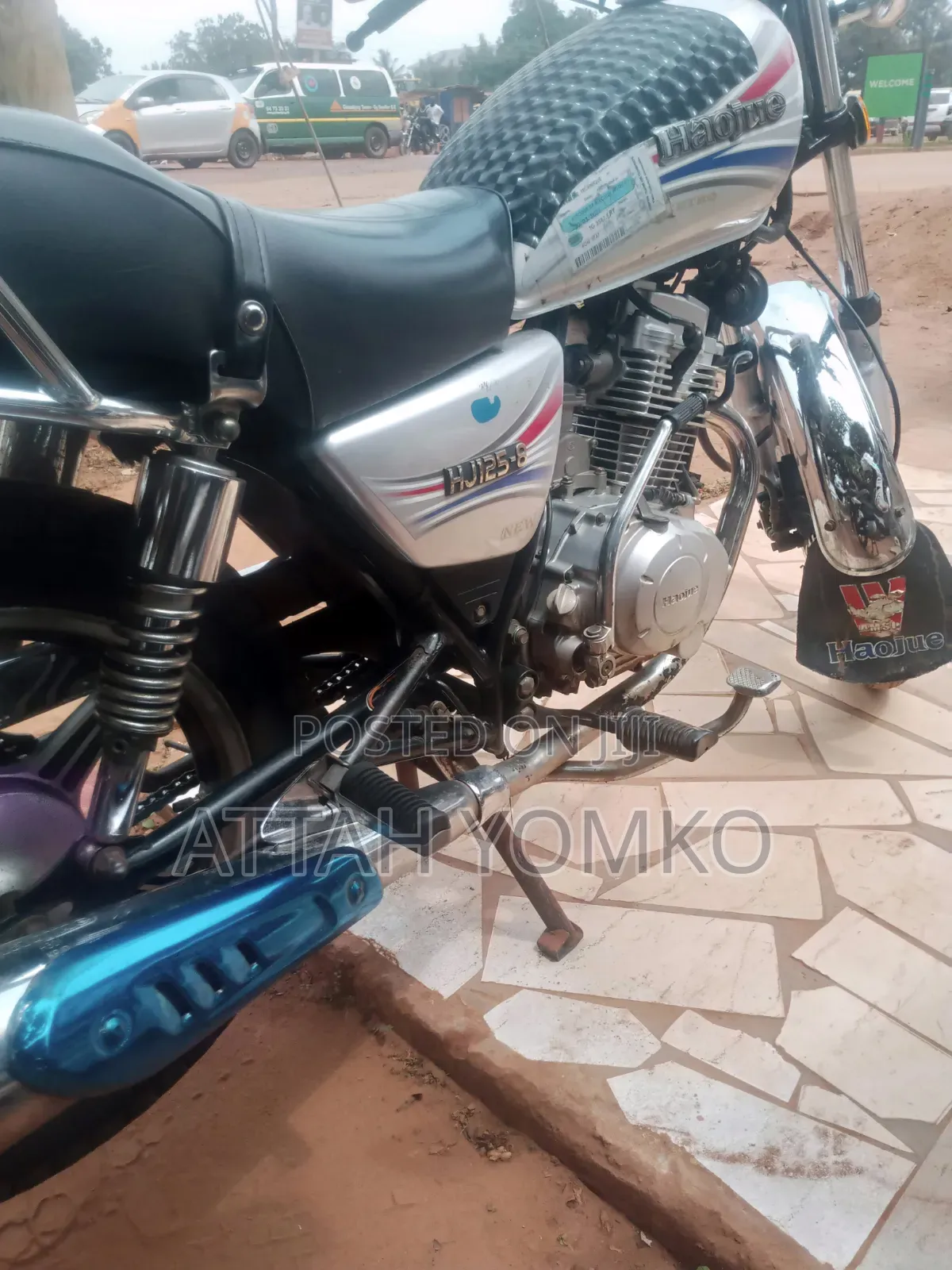 Haojue HJ125-8K 2025 Silver
