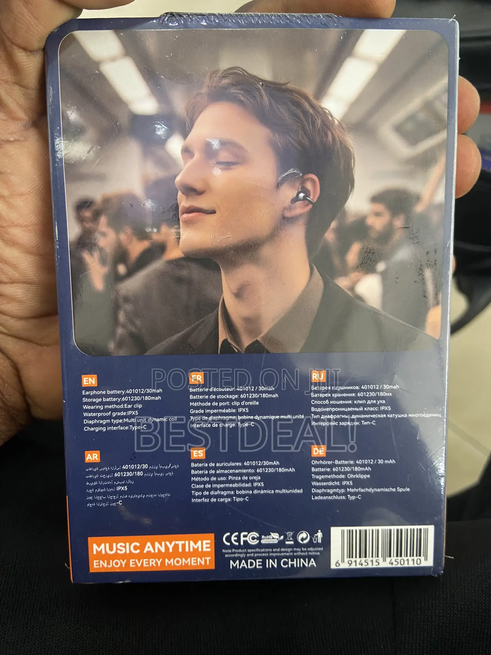 Faudz E45 OWS True Wireless Earbud