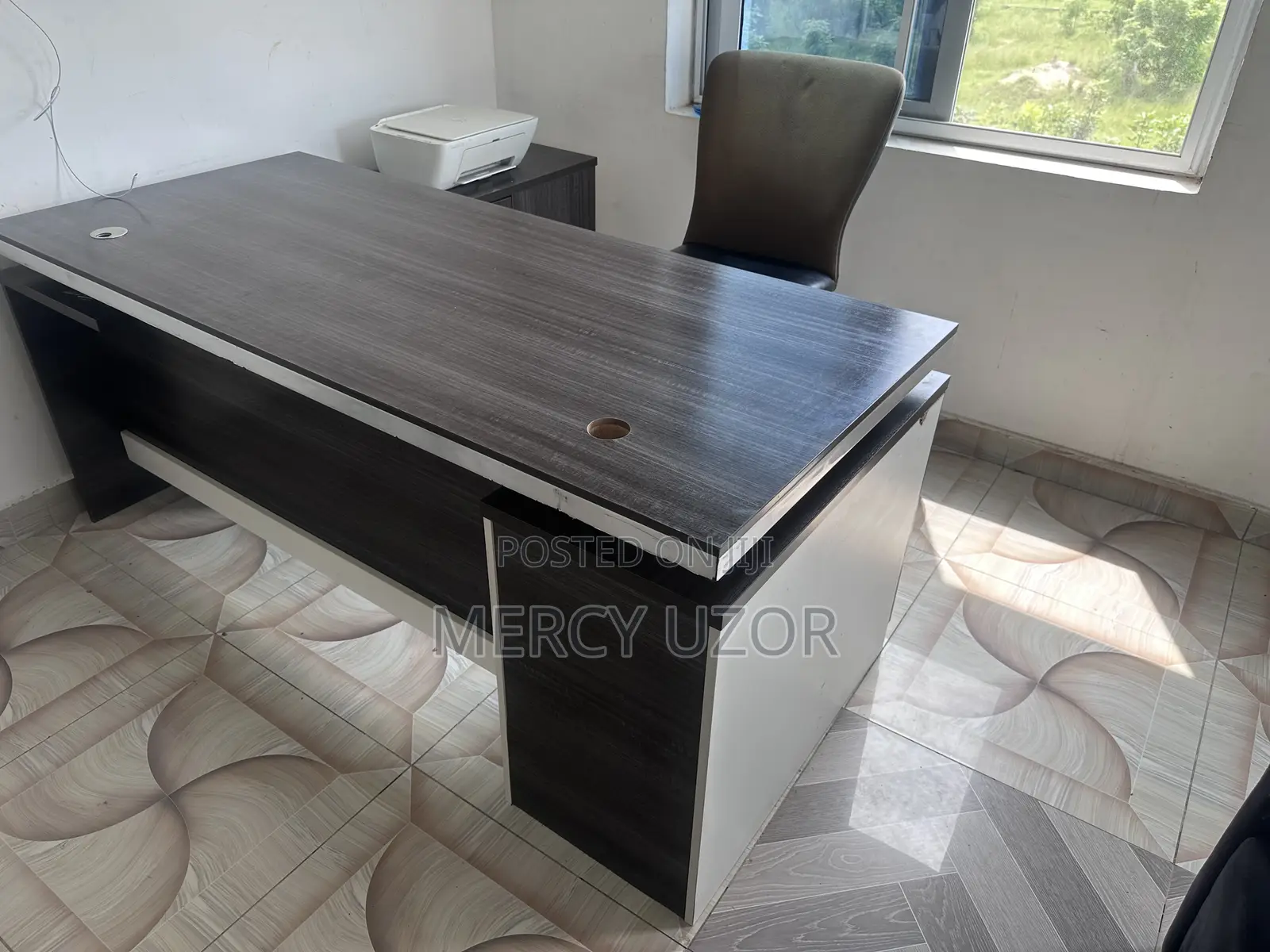 L Shape 6ft Long Office Table