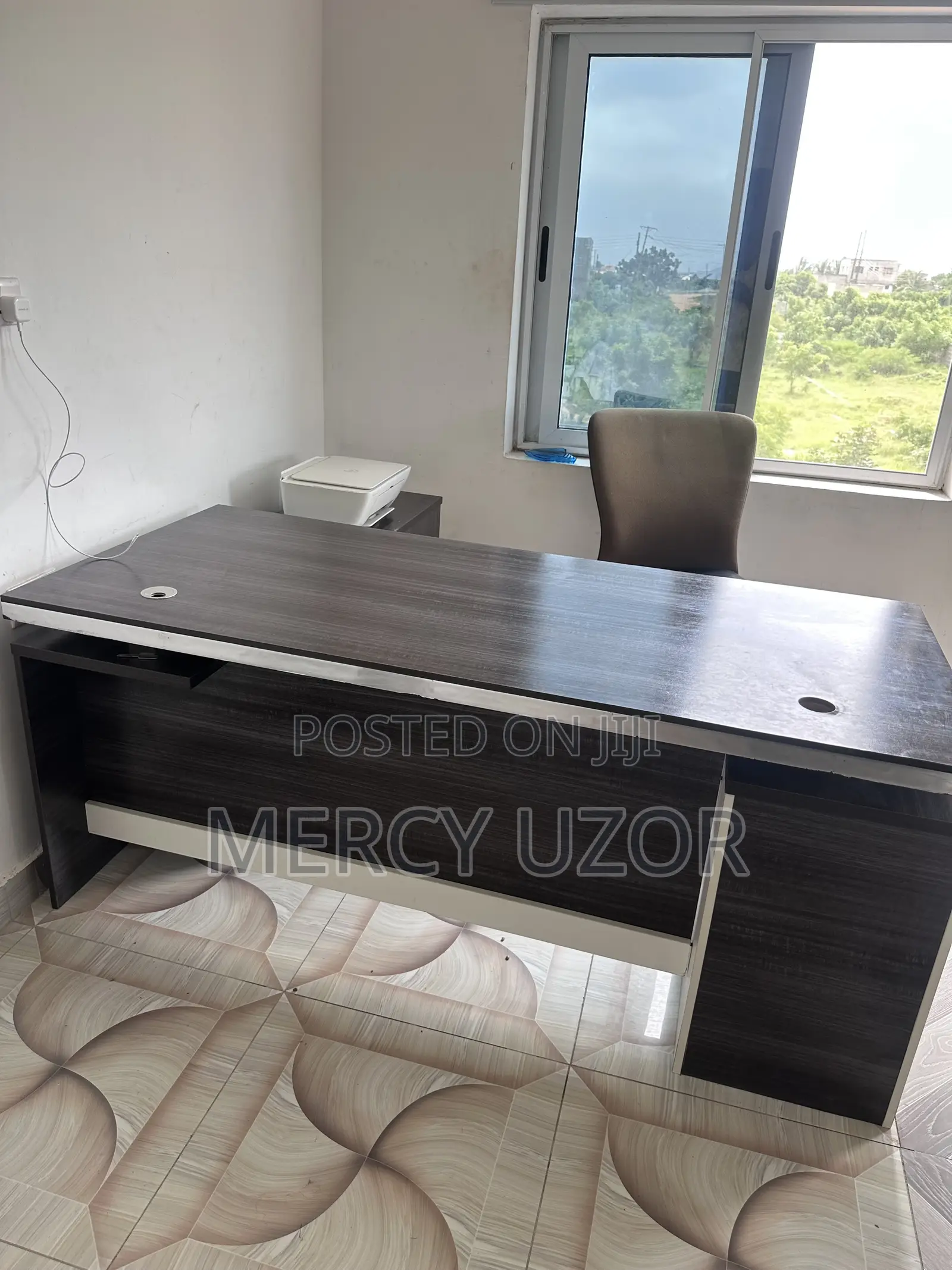 L Shape 6ft Long Office Table
