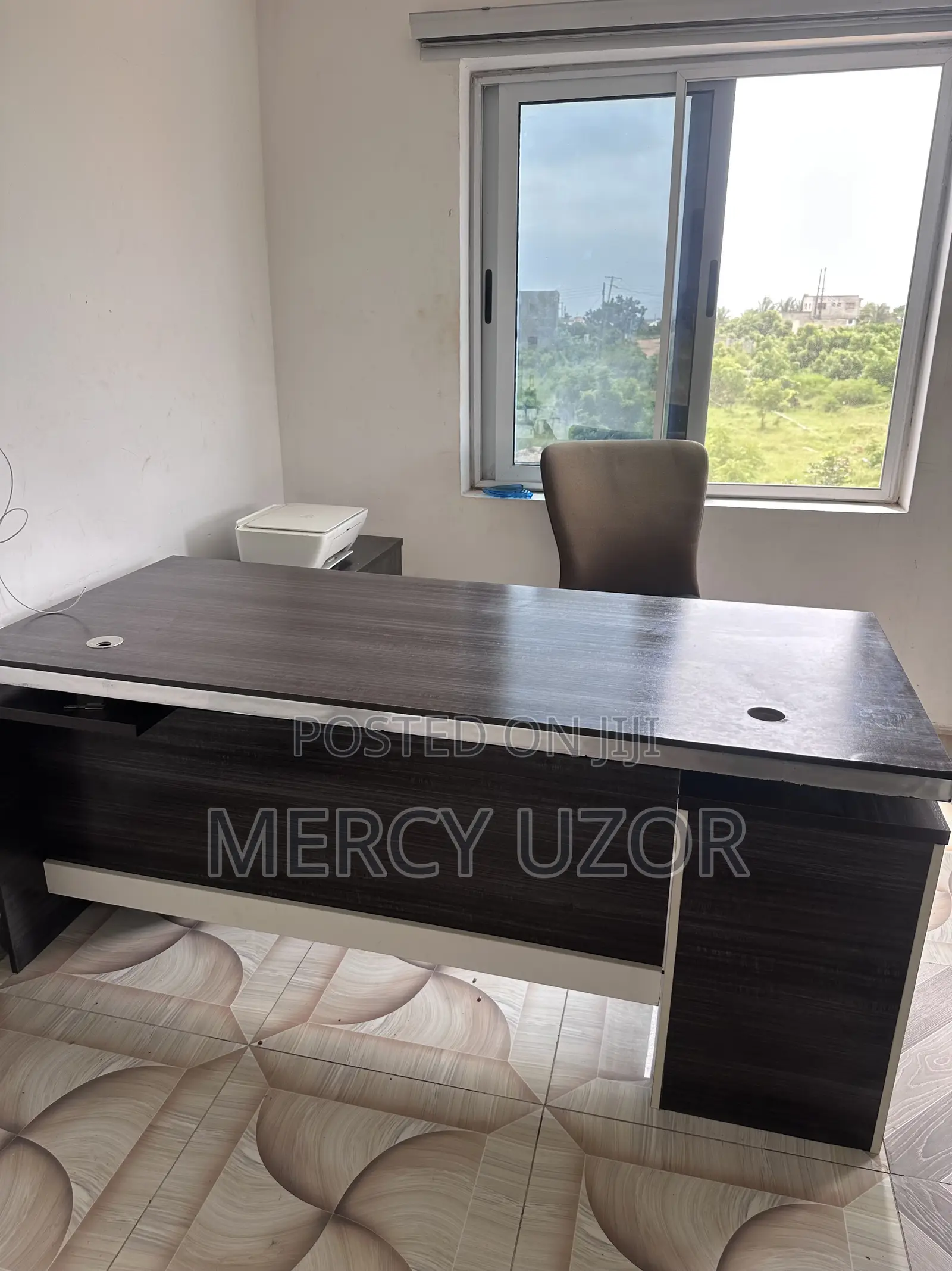 L Shape 6ft Long Office Table