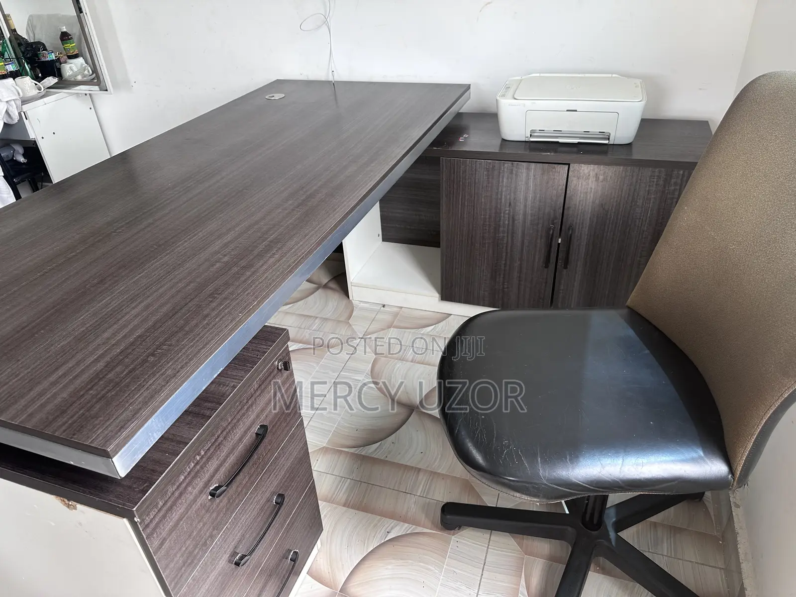 L Shape 6ft Long Office Table