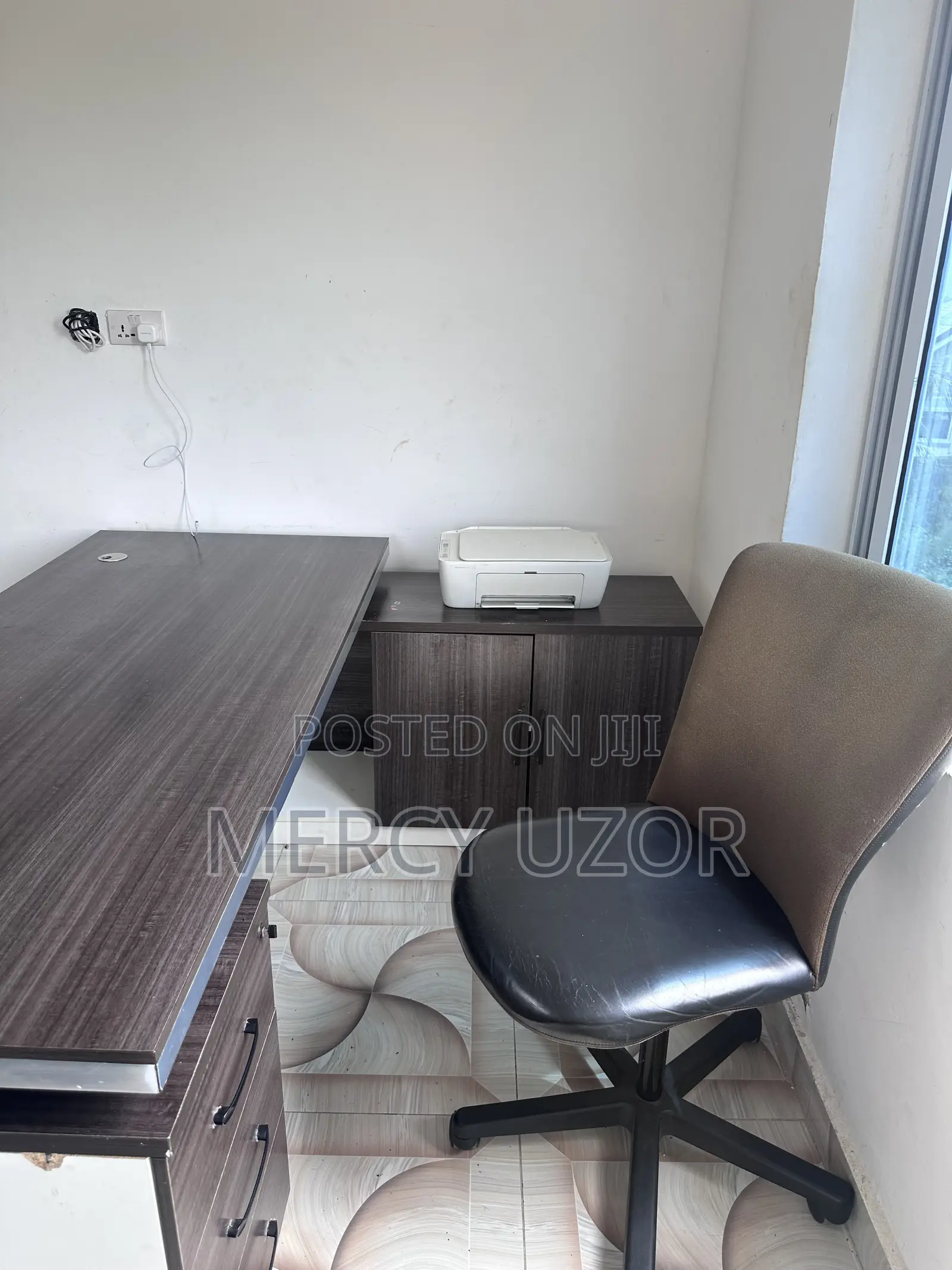 L Shape 6ft Long Office Table