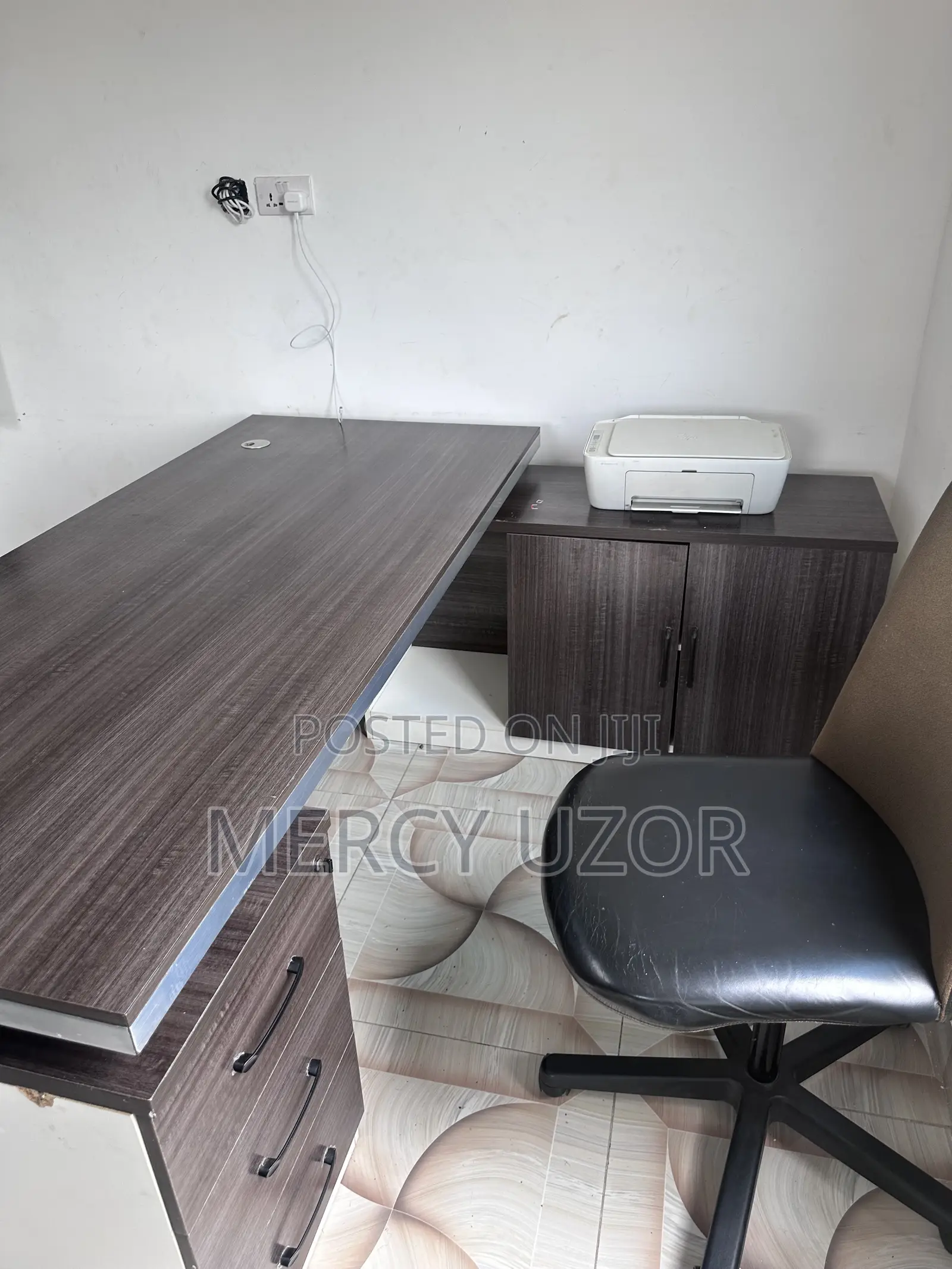 L Shape 6ft Long Office Table