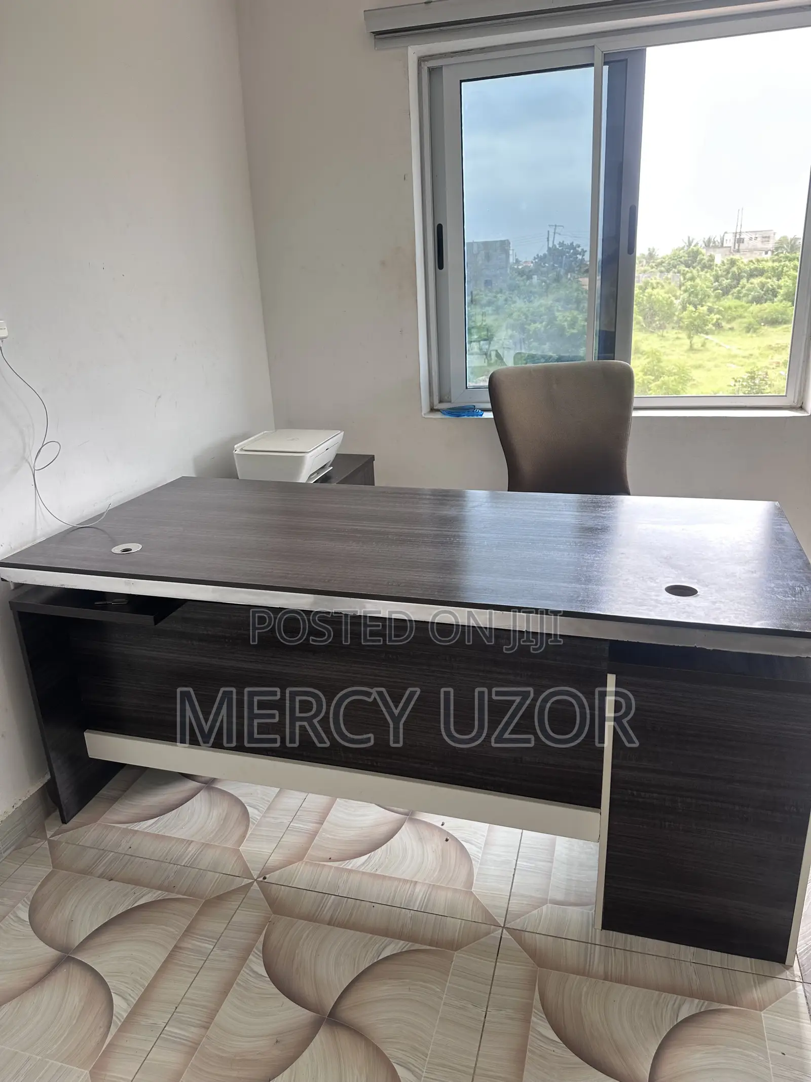 L Shape 6ft Long Office Table