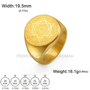 Ancient Seal of Solomon Ring
