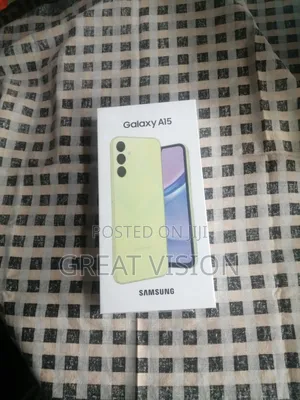 New Samsung Galaxy A15 128 GB Yellow