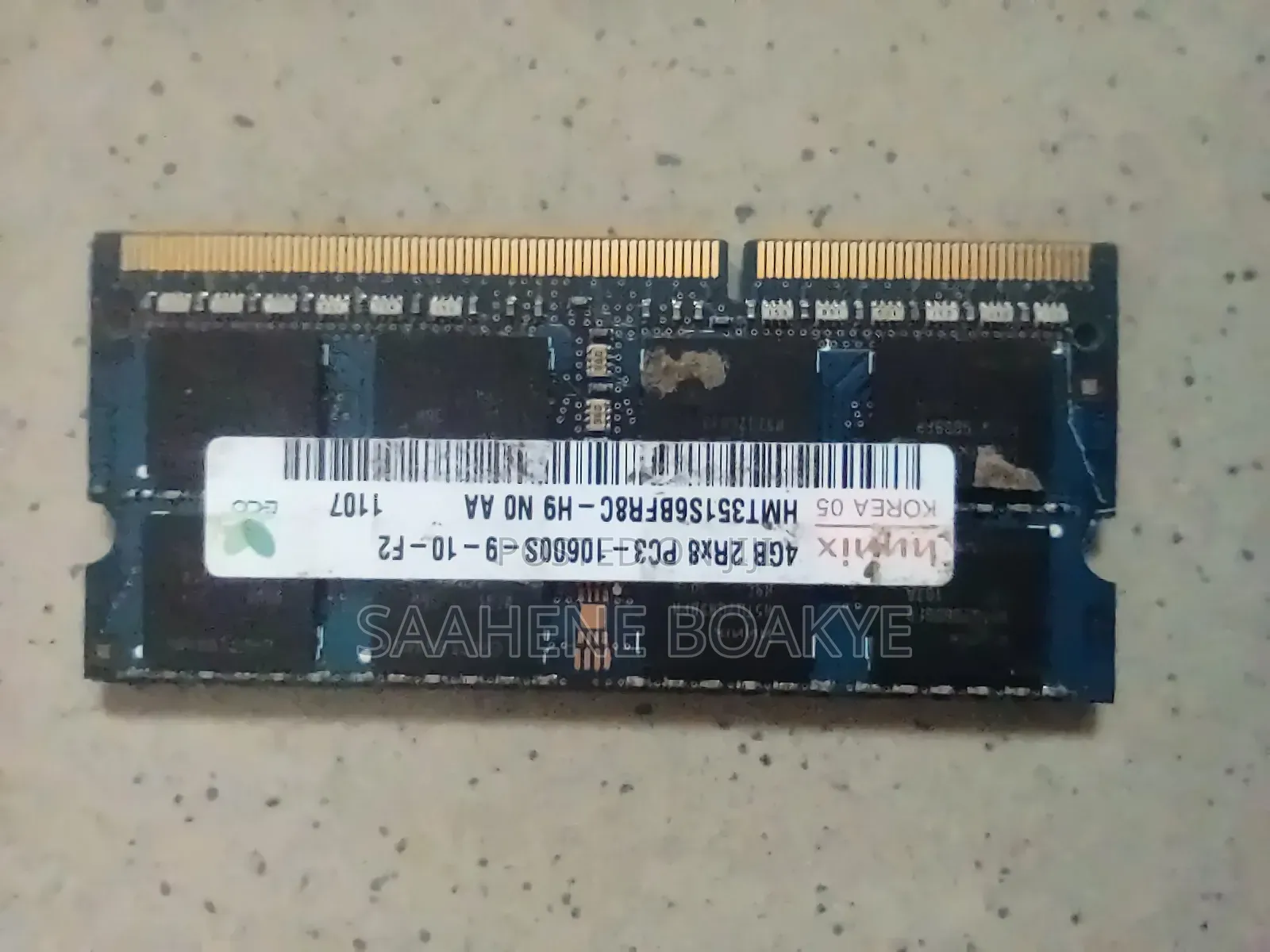 Laptop Ram 4gb