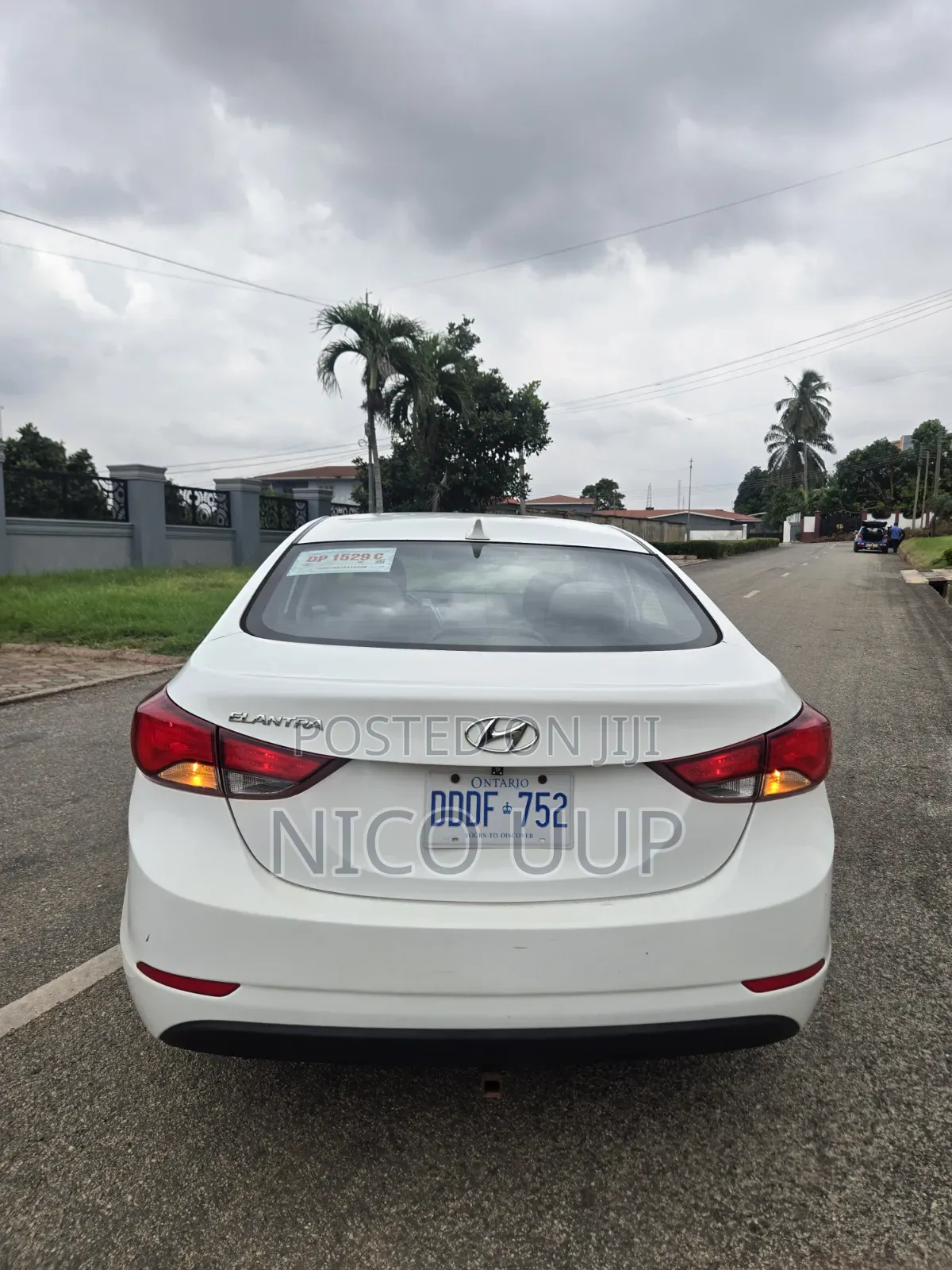 Hyundai Elantra 2014 White