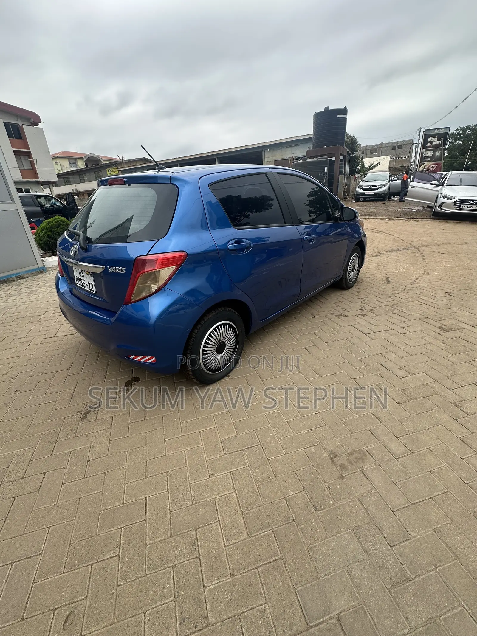 Toyota Yaris 2012 Blue