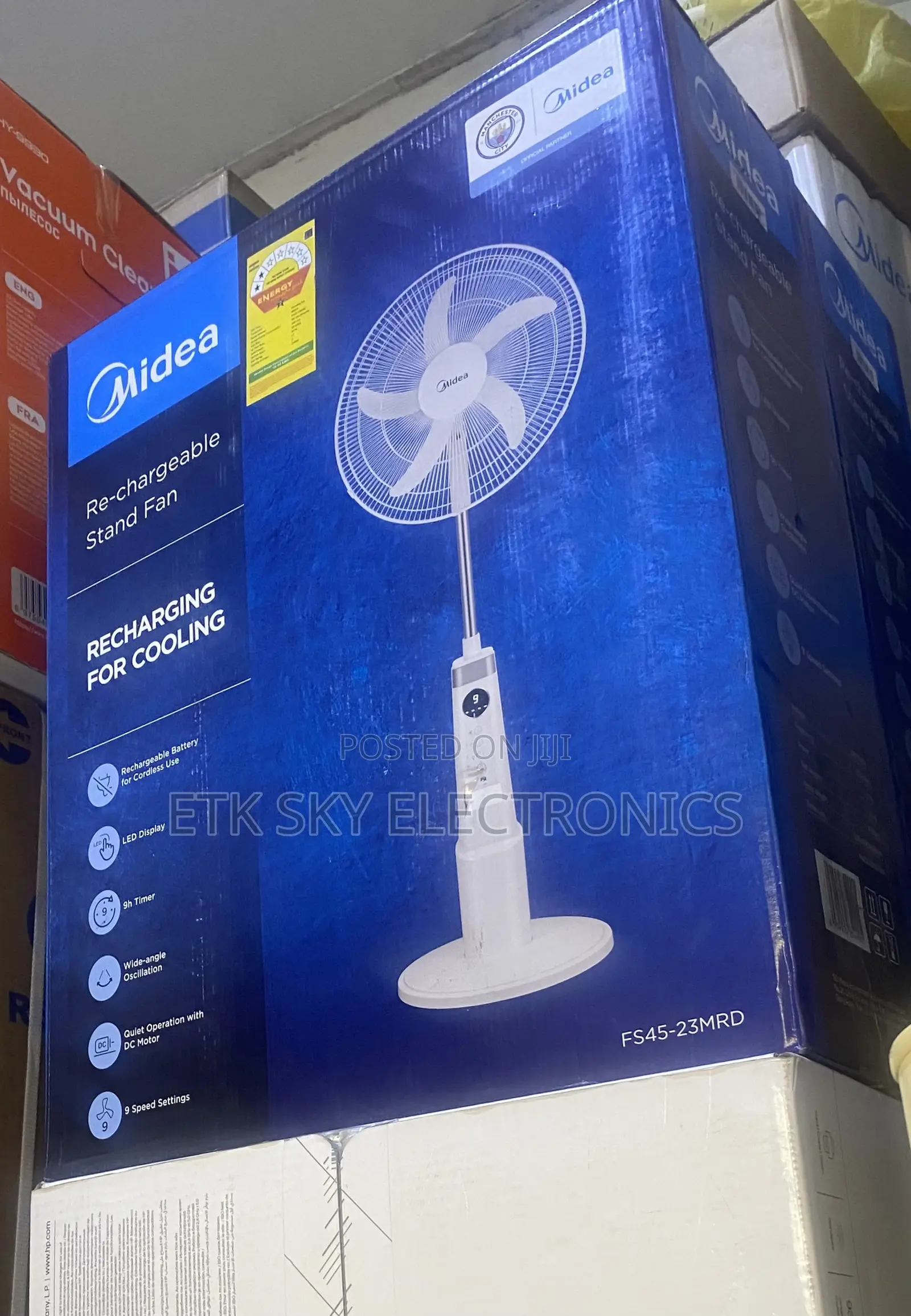 Midea Rechargeable Fan
