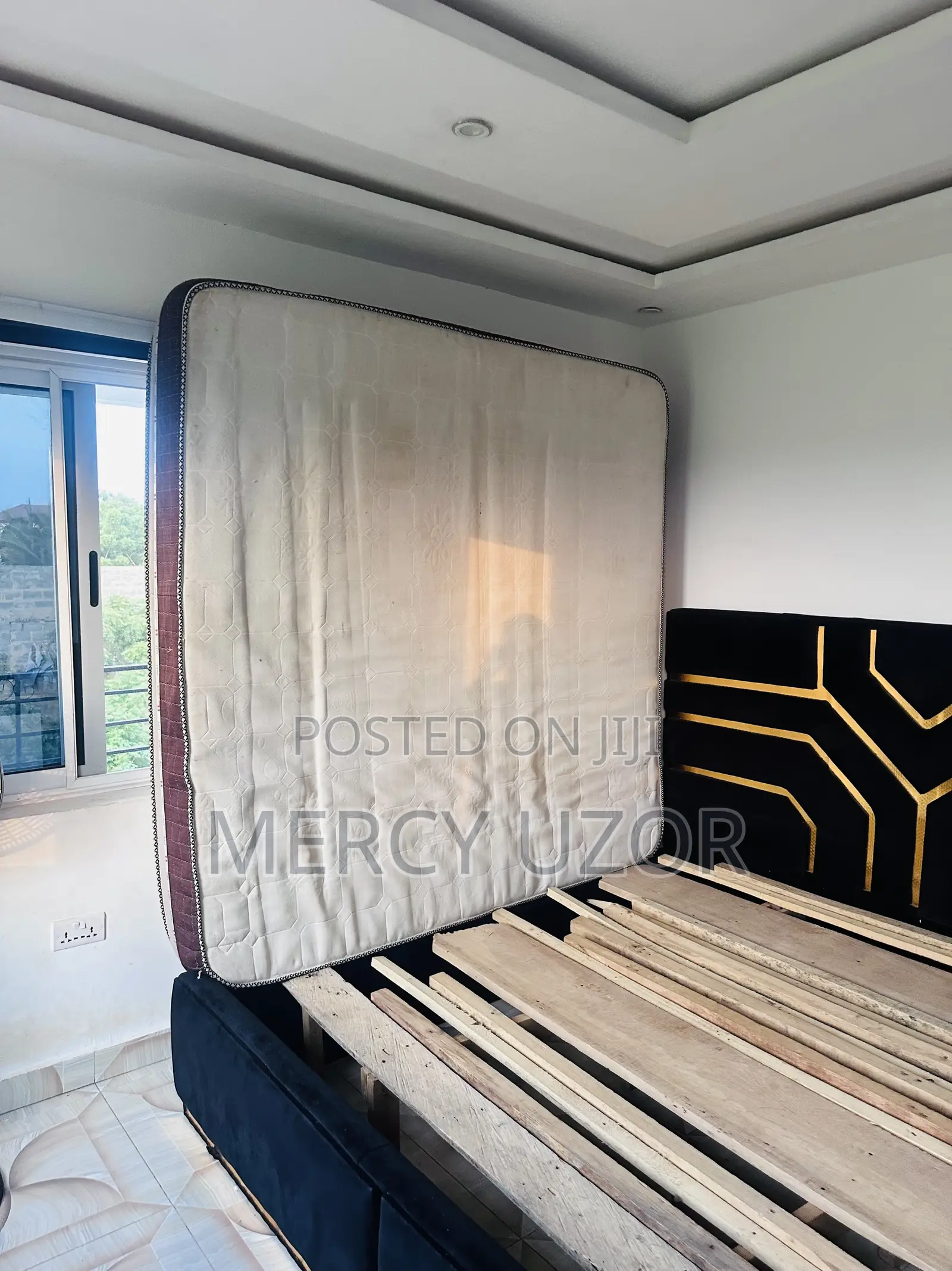 King Size Italian Made Bed and Frame