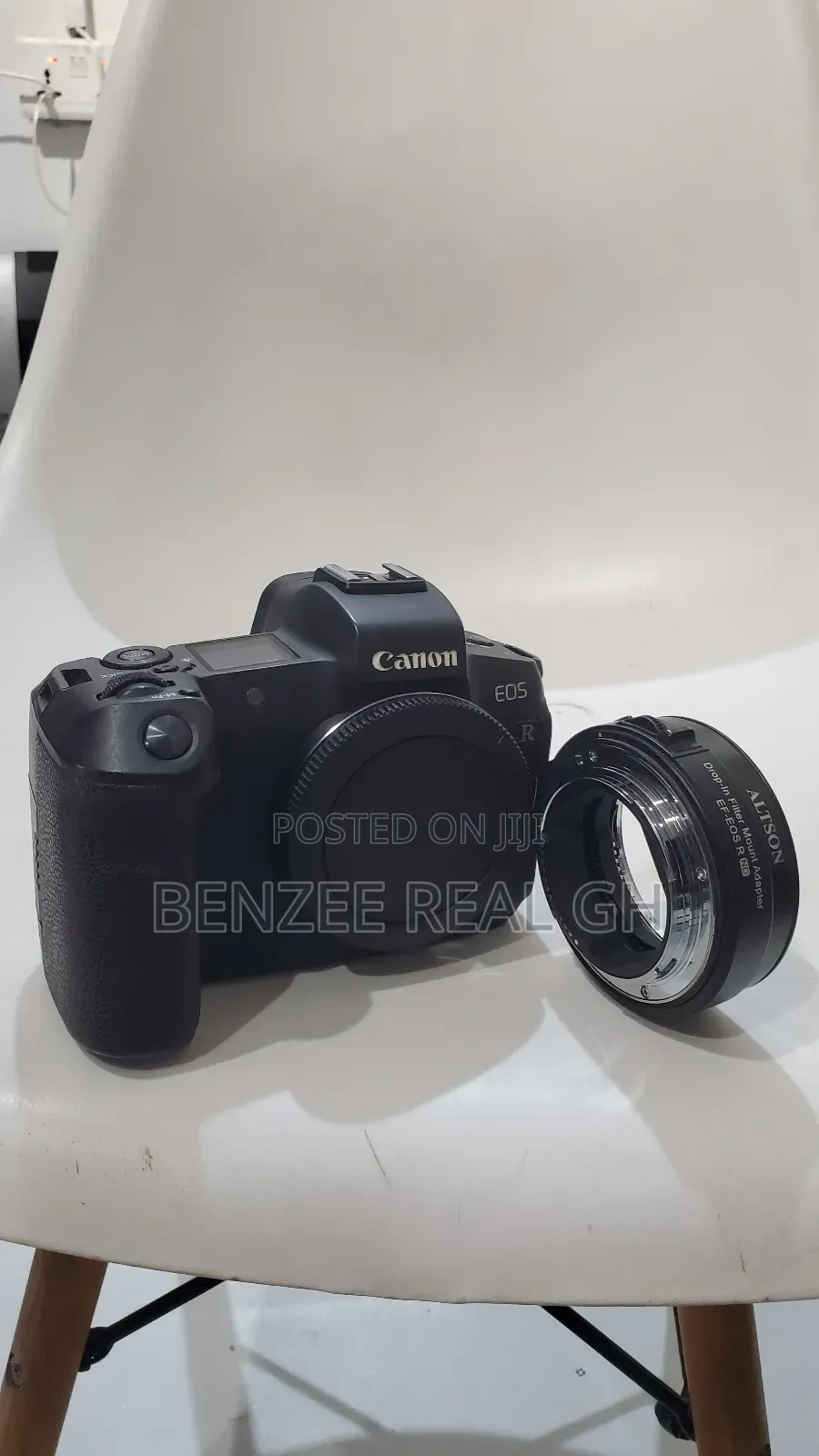 Canon EOS R With Adapter Accessories Adapter Comes With an ND Filter