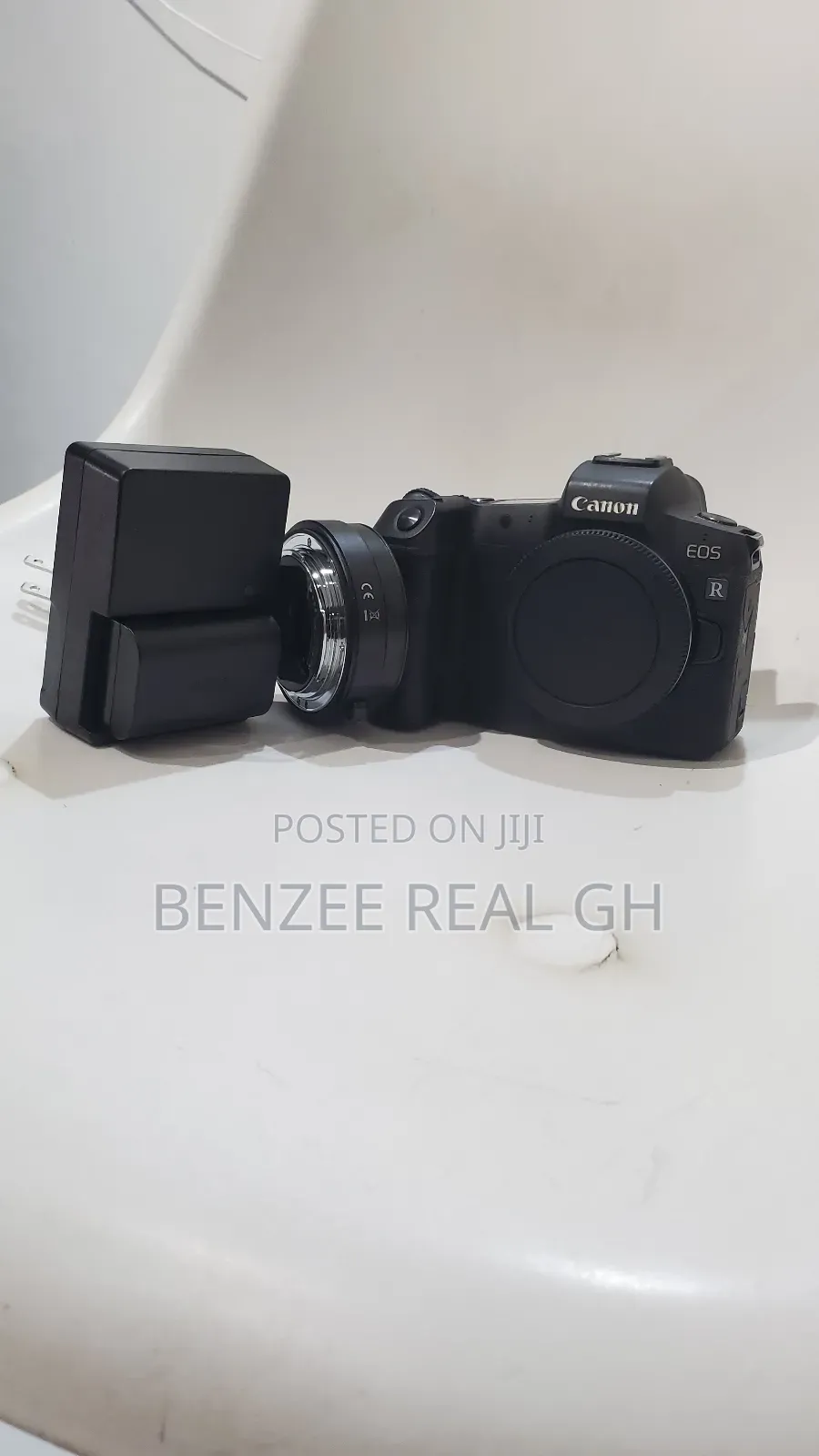 Canon EOS R With Adapter Accessories Adapter Comes With an ND Filter