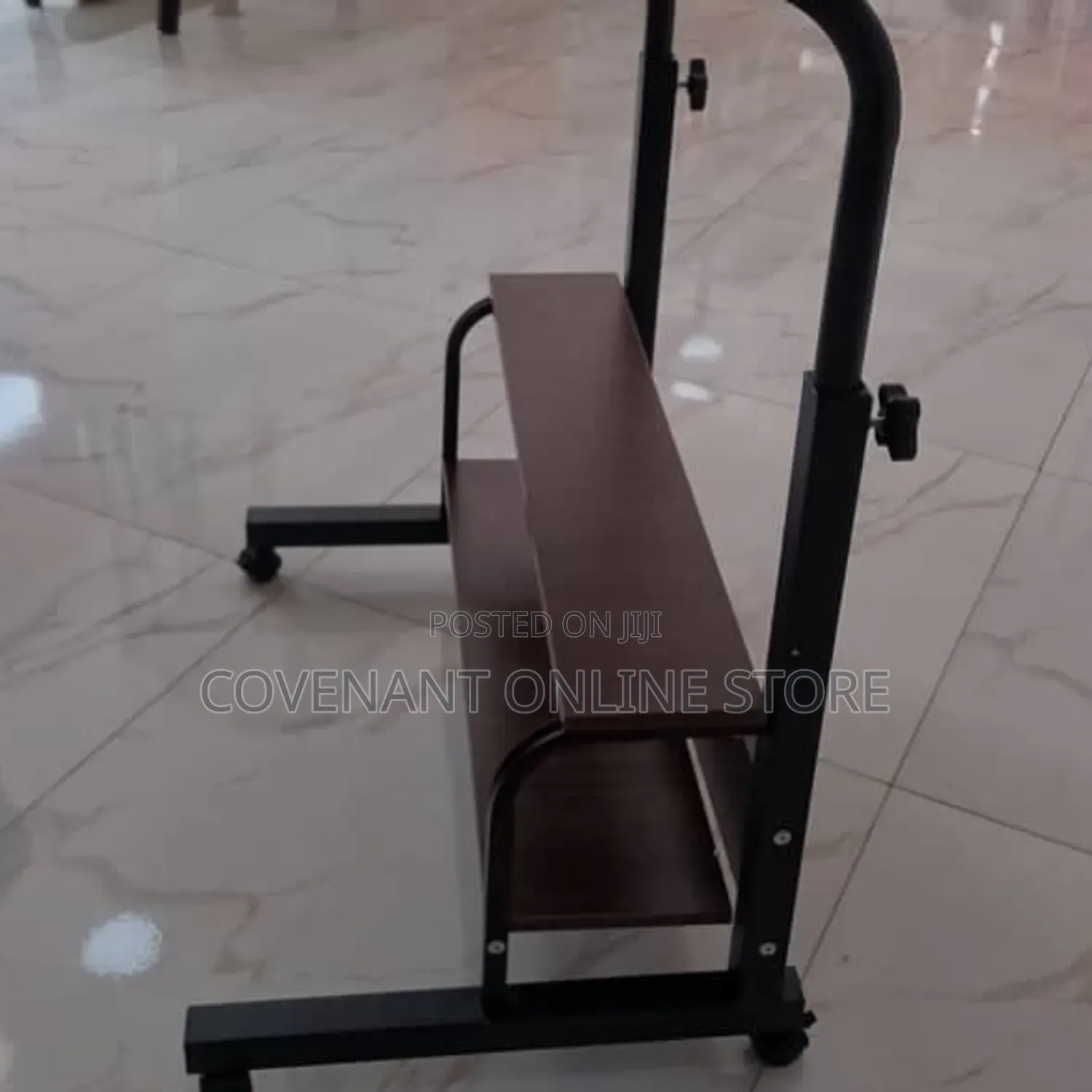 Adjustable Study Desk With Two Shelves