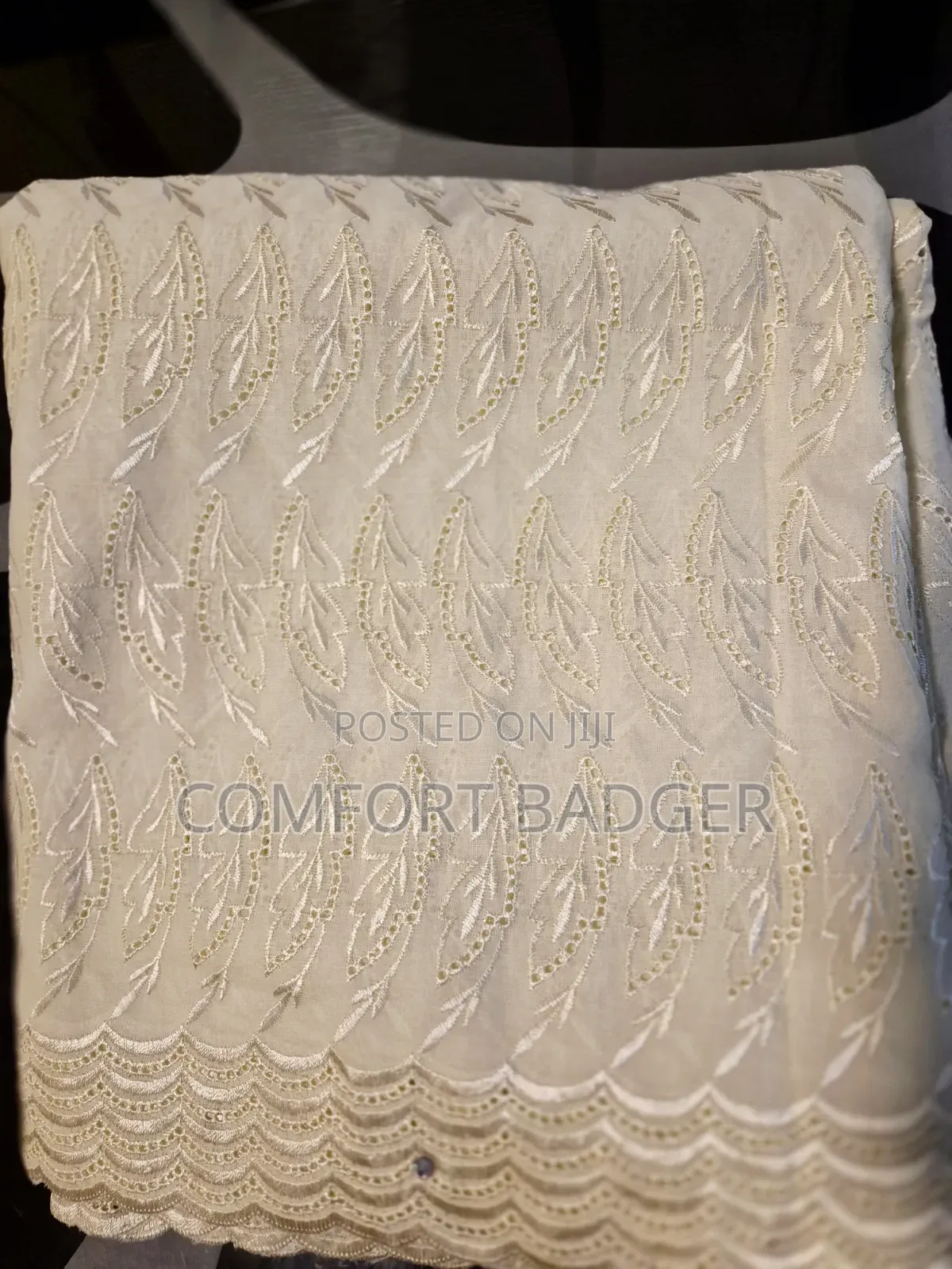 Durable and Comfortable Cotton Dry Lace( Voile Lace)