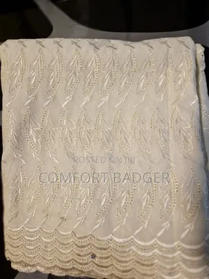 Durable and Comfortable Cotton Dry Lace( Voile Lace)