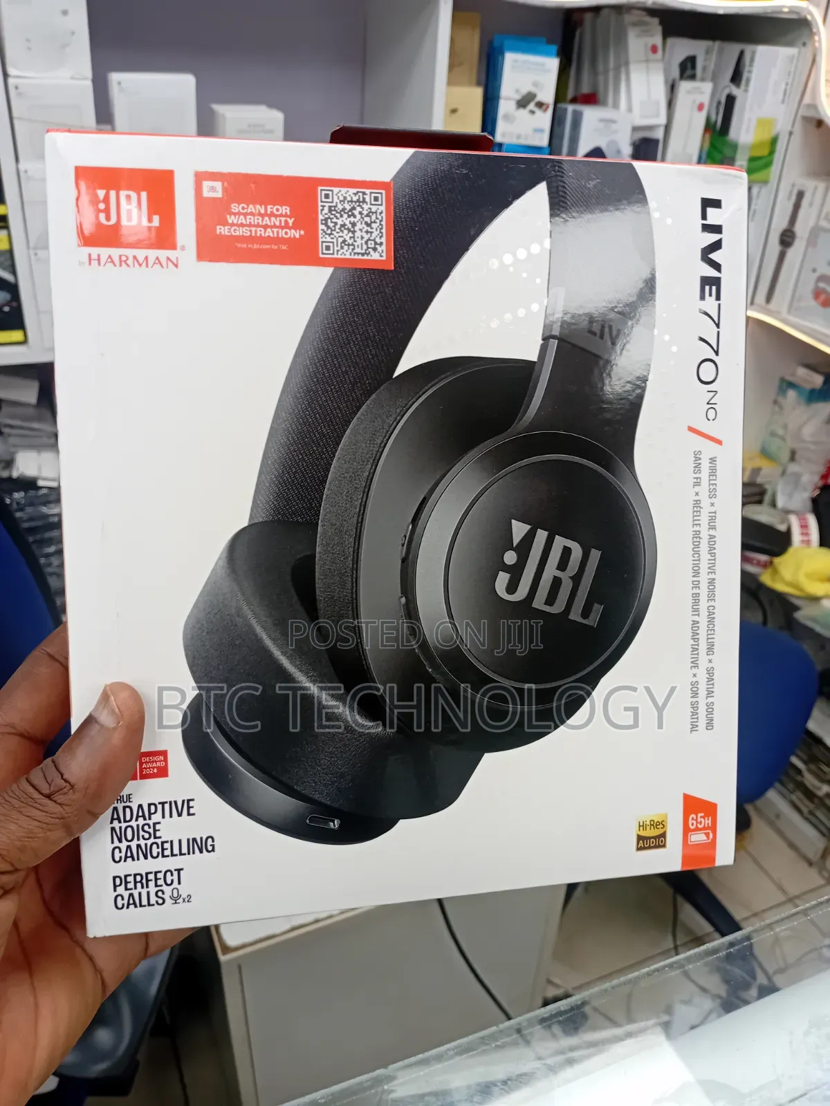 JBL Live770 Herman Headphones Original