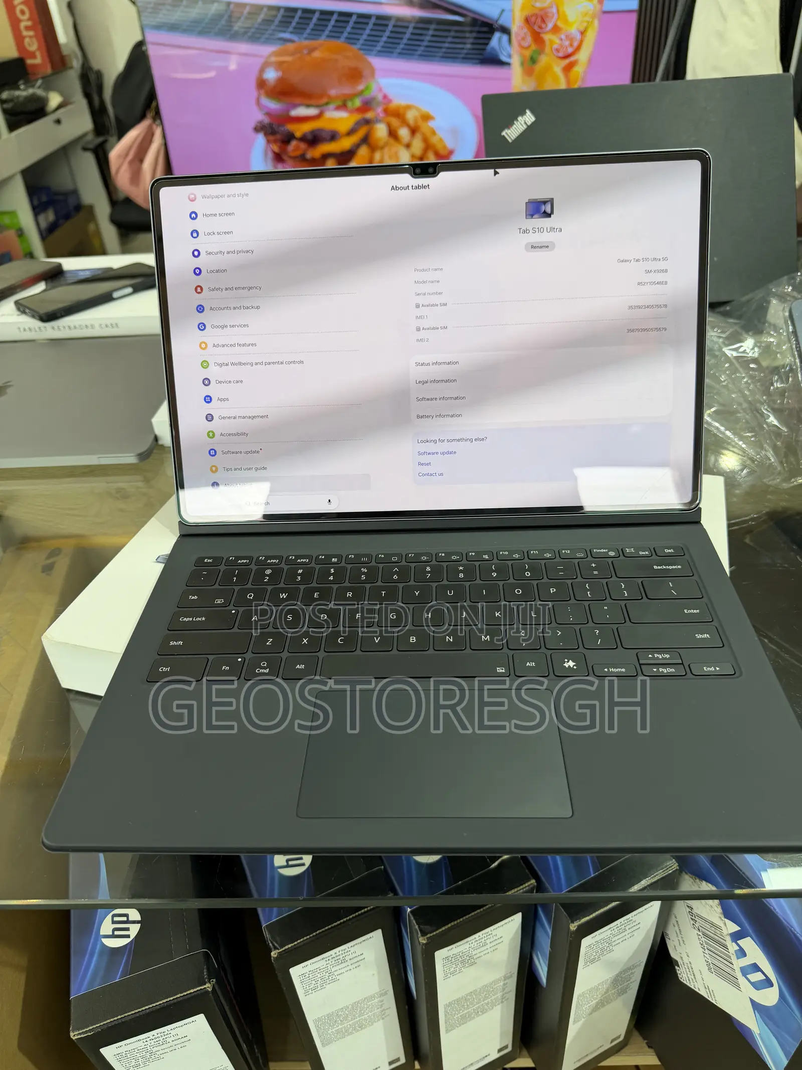 Samsung Galaxy Tab S10 Ultra 256 GB Black