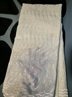 Durable and Comfortable Cotton Dry Lace( Voile Lace)