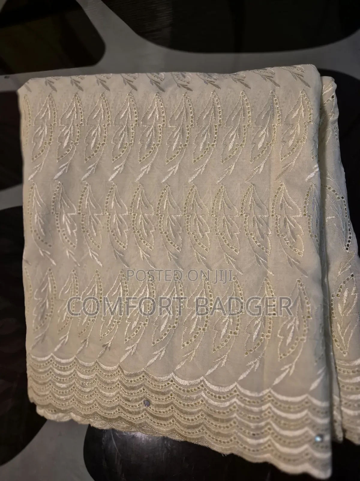 Durable and Comfortable Cotton Dry Lace( Voile Lace)